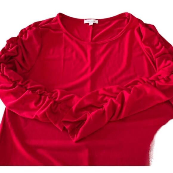 Ava James Ruched Top M - Picture 3 of 5